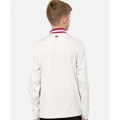 Sale O'Neills Kids Louth Nepal Half Zip Top White