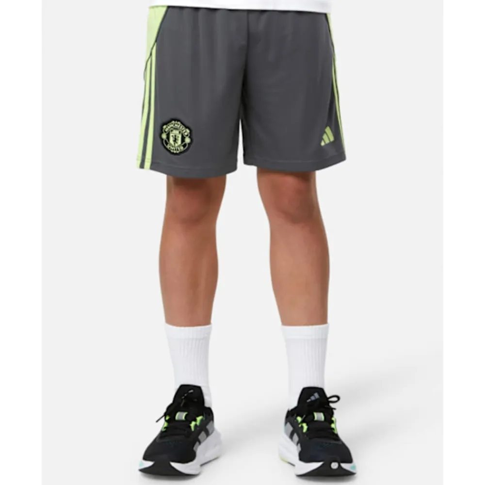 Hot adidas Kids Manchester United 25/26 Goalkeeper Shorts Grey