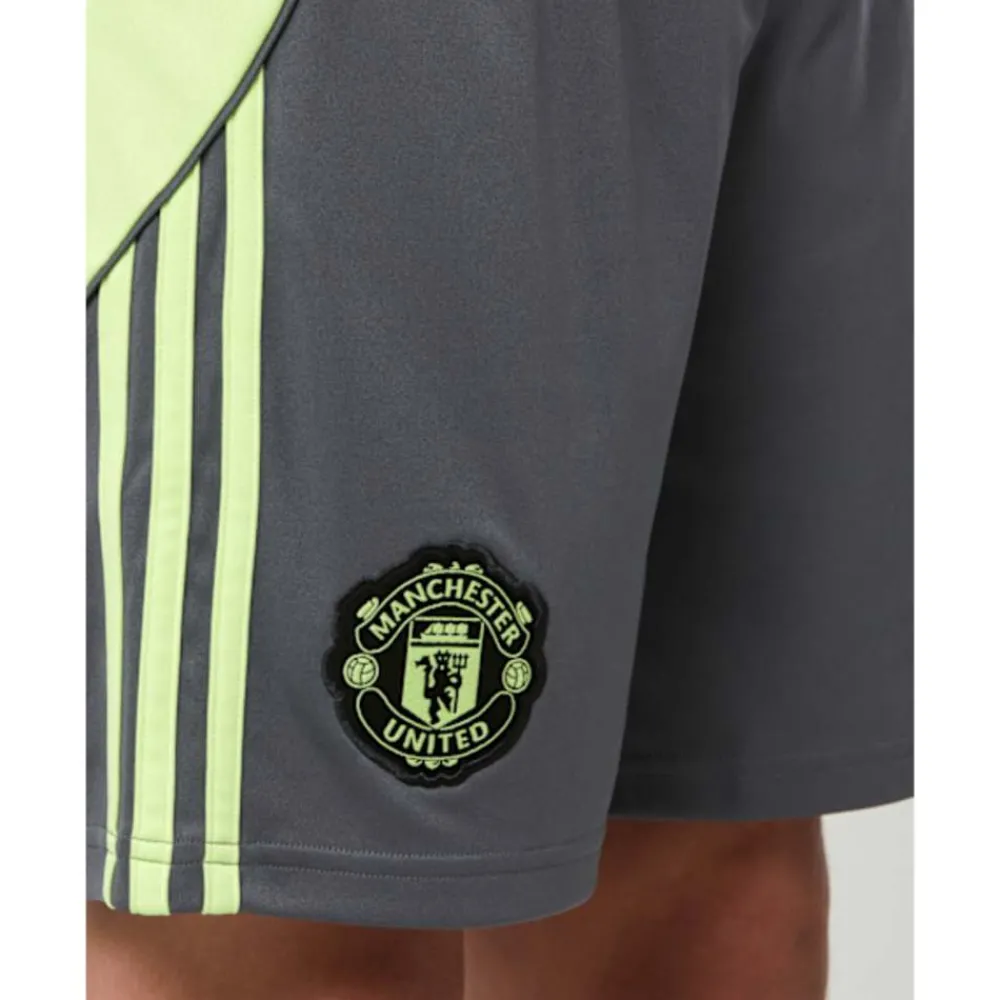 Hot adidas Kids Manchester United 25/26 Goalkeeper Shorts Grey