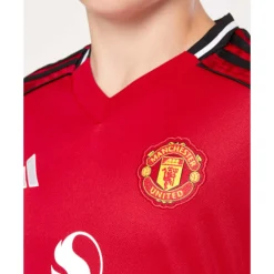 Hot adidas Kids Manchester United 25/26 Home Jersey Red