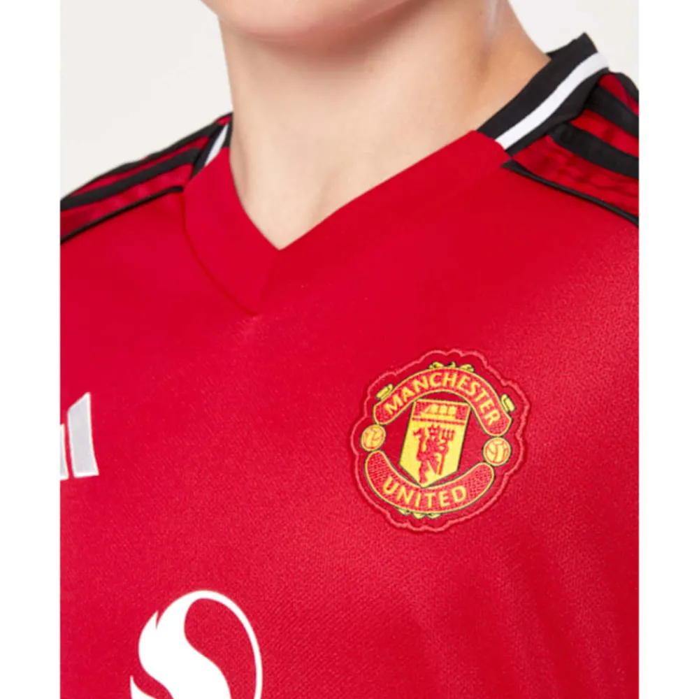 Hot adidas Kids Manchester United 25/26 Home Jersey Red