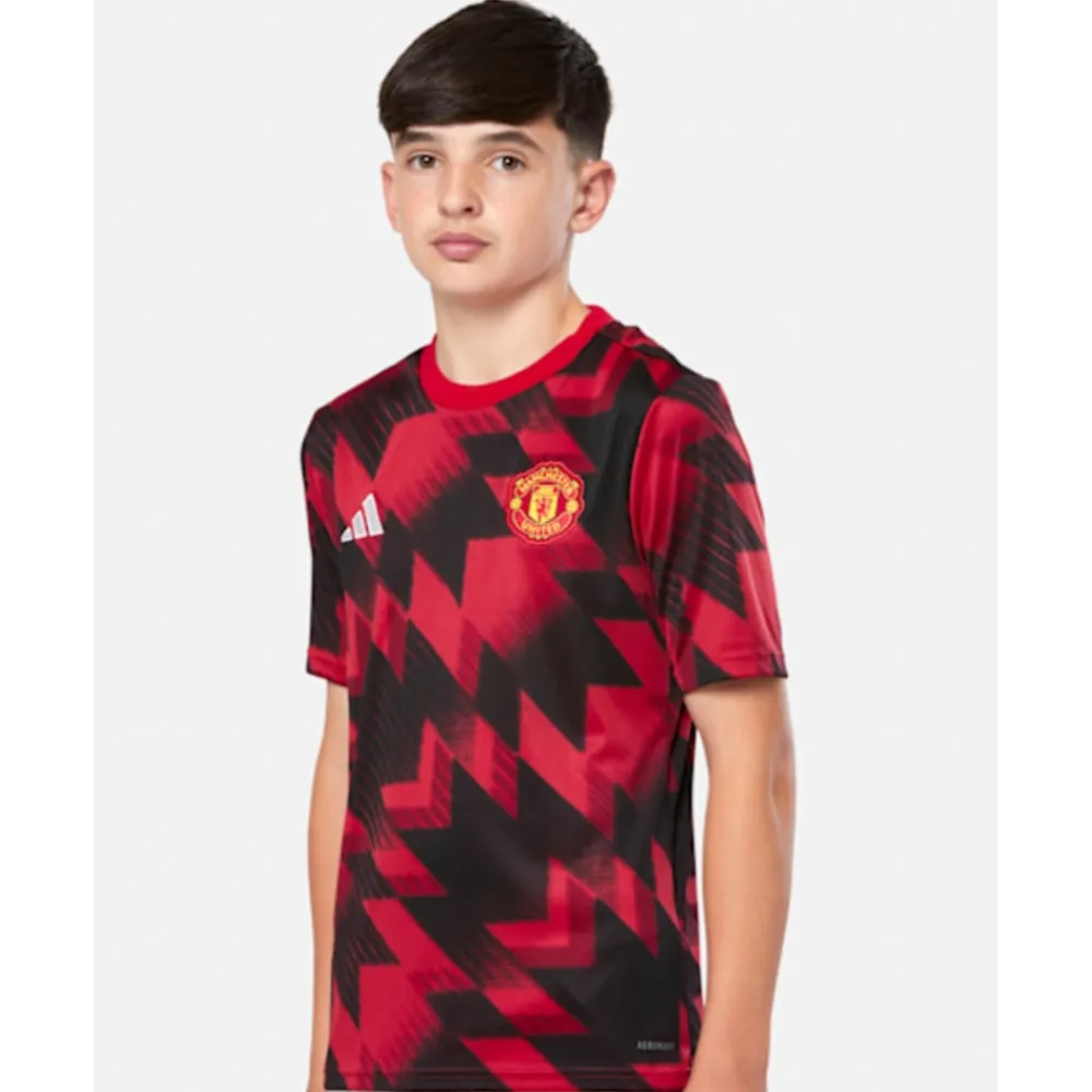 Best adidas Kids Manchester United Pre Match T-Shirt Red