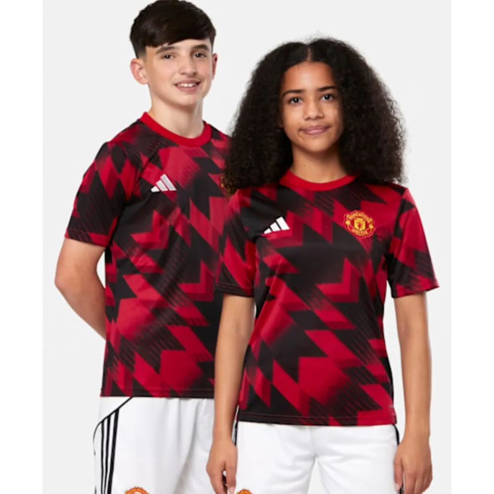 Best adidas Kids Manchester United Pre Match T-Shirt Red
