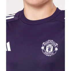 Discount adidas Kids Manchester United Training T-Shirt Purple