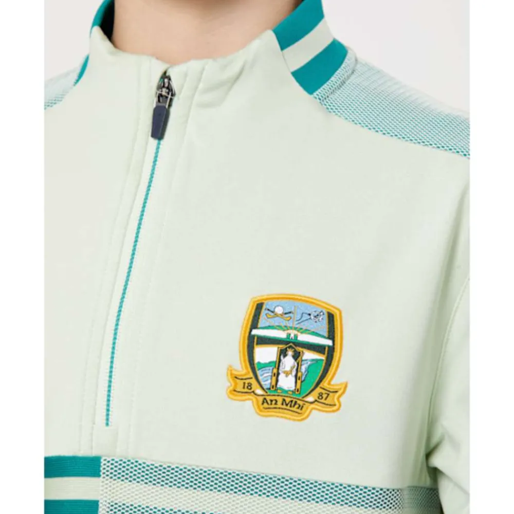 Discount O'Neills Kids Meath Nepal Half Zip Top Green
