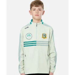 Discount O'Neills Kids Meath Nepal Half Zip Top Green