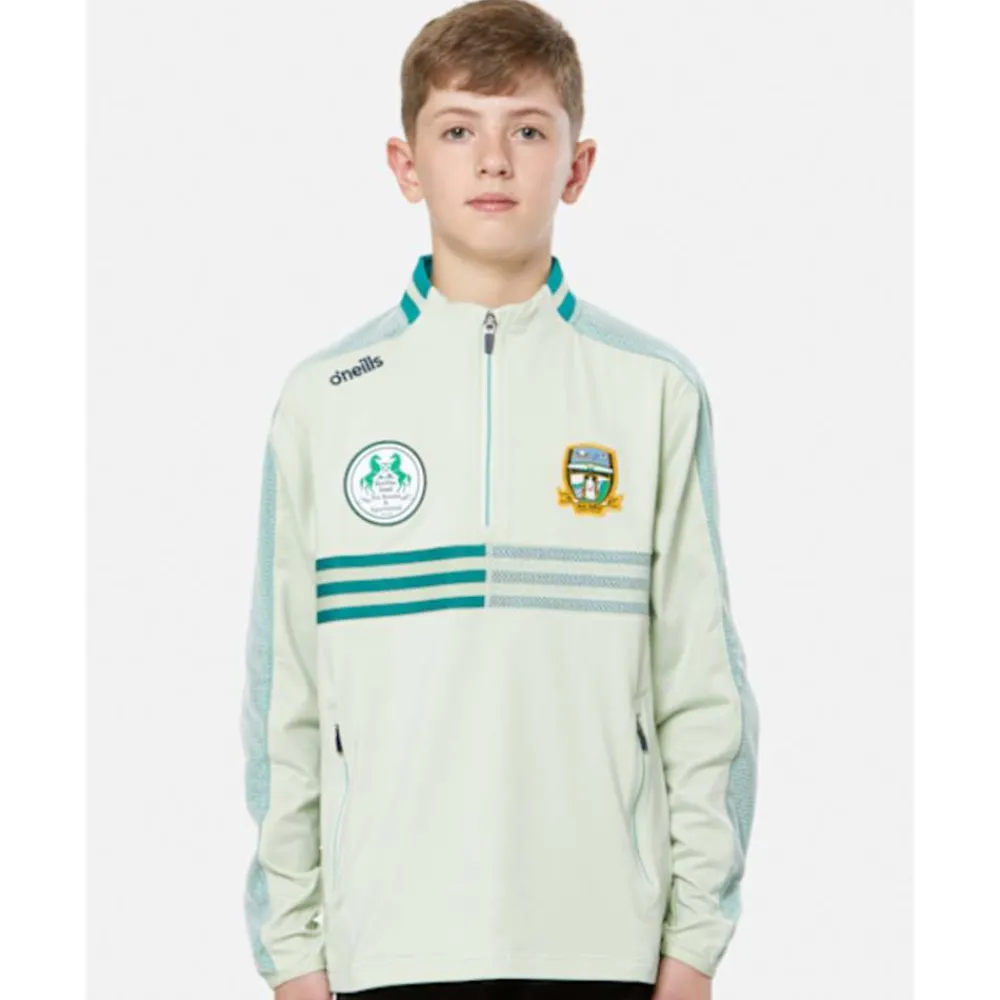 Discount O'Neills Kids Meath Nepal Half Zip Top Green