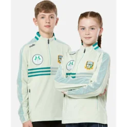 Discount O'Neills Kids Meath Nepal Half Zip Top Green