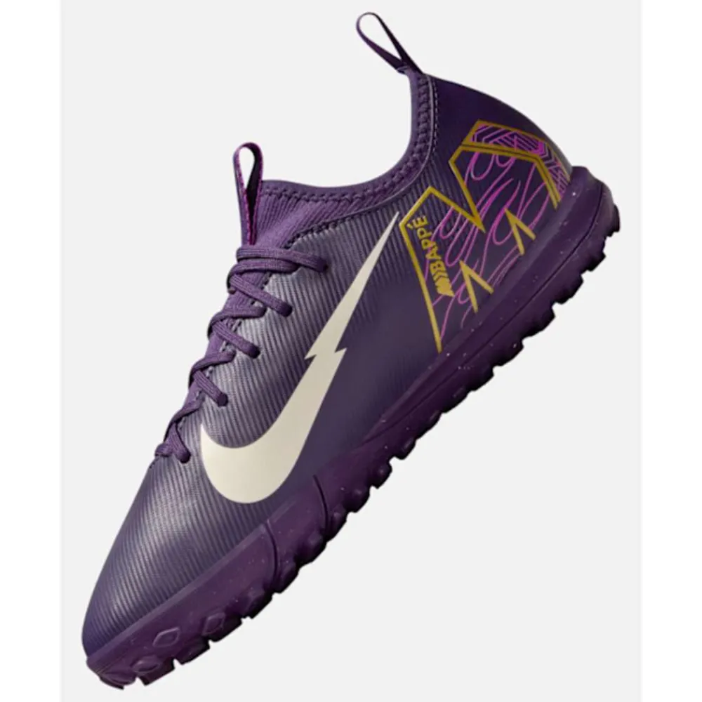 Clearance Nike Kids Mercurial Zoom Vapor 16 Academy Mbappe Astro Turf Purple