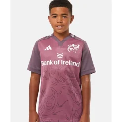 New adidas Kids Munster European Jersey Red
