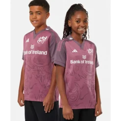 New adidas Kids Munster European Jersey Red
