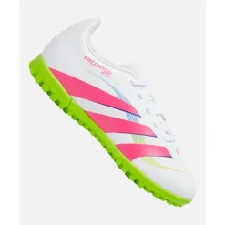 Clearance adidas Kids Predator Club Astro Turf White