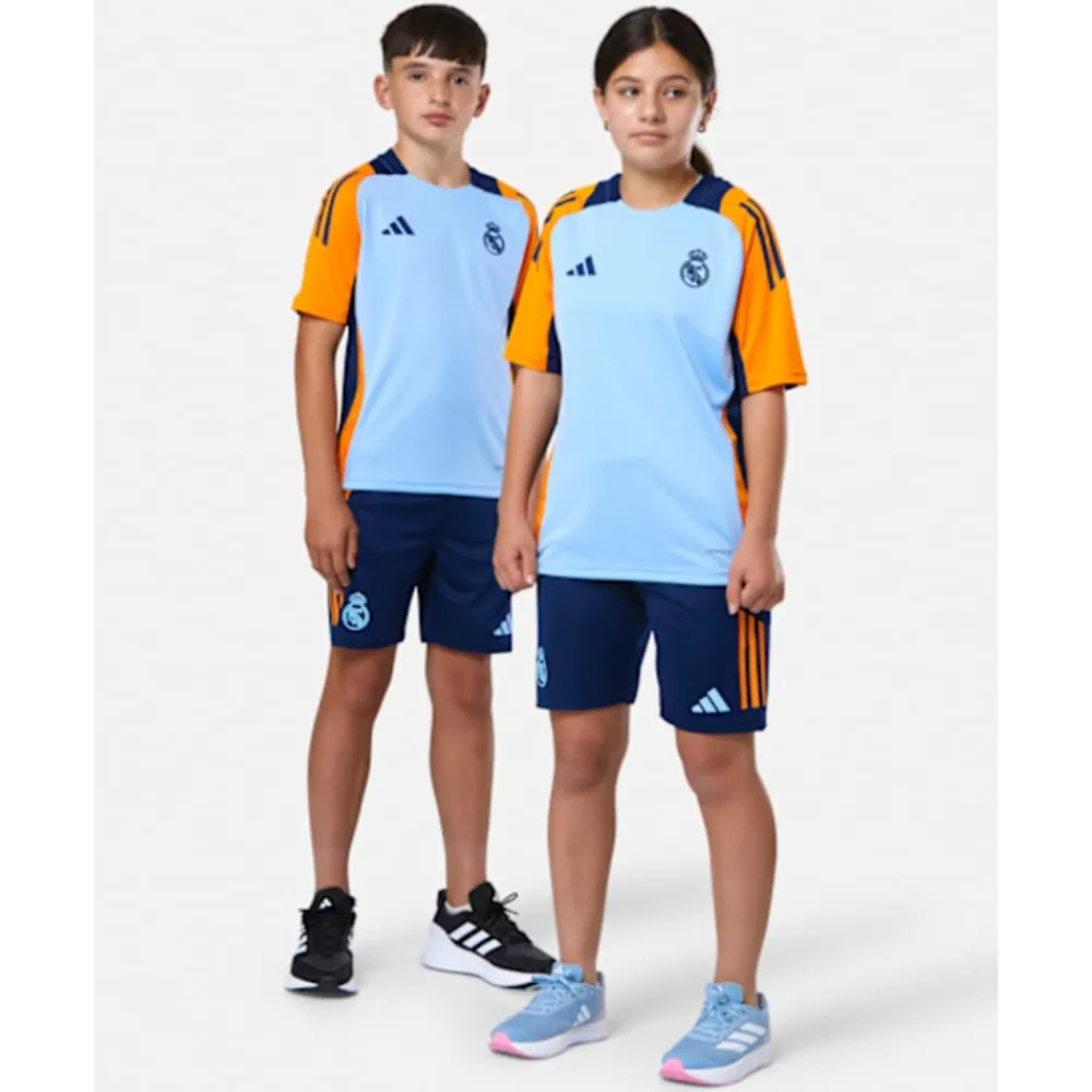 Outlet adidas Kids Real Madrid Training Shorts Navy