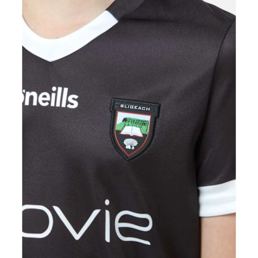 New O'Neills Kids Sligo 23/24 Home Jersey Black