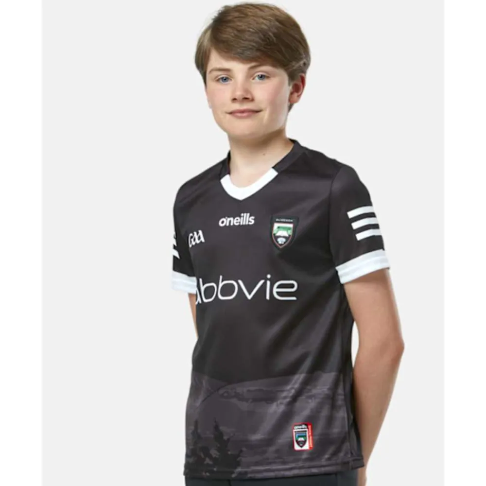 New O'Neills Kids Sligo 23/24 Home Jersey Black