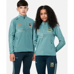Clearance O'Neills Kids Tipperary Nepal Half Zip Top Blue
