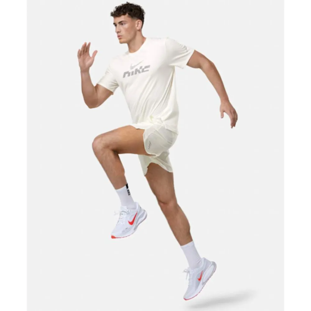 Clearance Nike Mens 5 Inch Challenger Flash Woven Short White