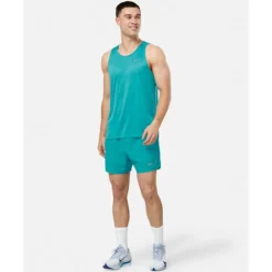 New Nike Mens 5 Inch Challenger Woven Short Green
