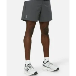 Outlet On Mens 7 Inch Core Run Short Grey