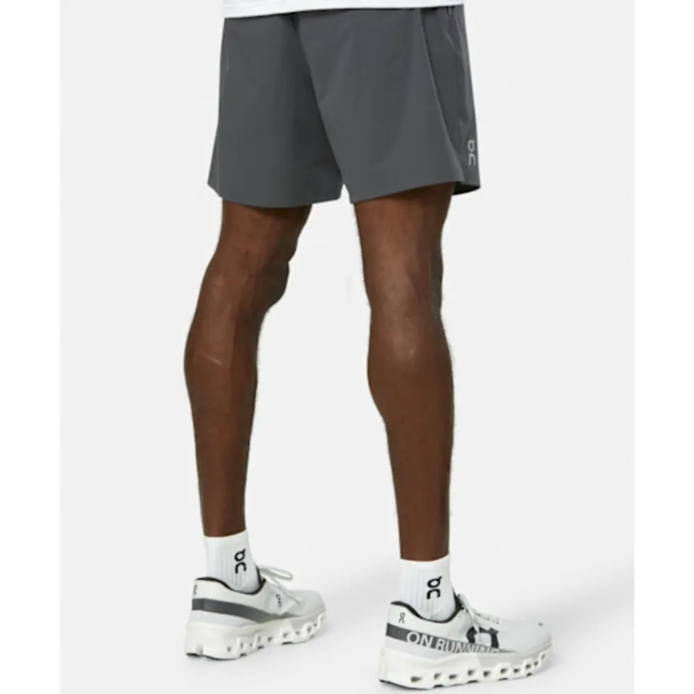 Outlet On Mens 7 Inch Core Run Short Grey