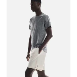Best On Mens 7 Inch Core Run Short Cream