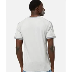 Outlet adidas Originals Mens 3 Stripe T-Shirt Grey