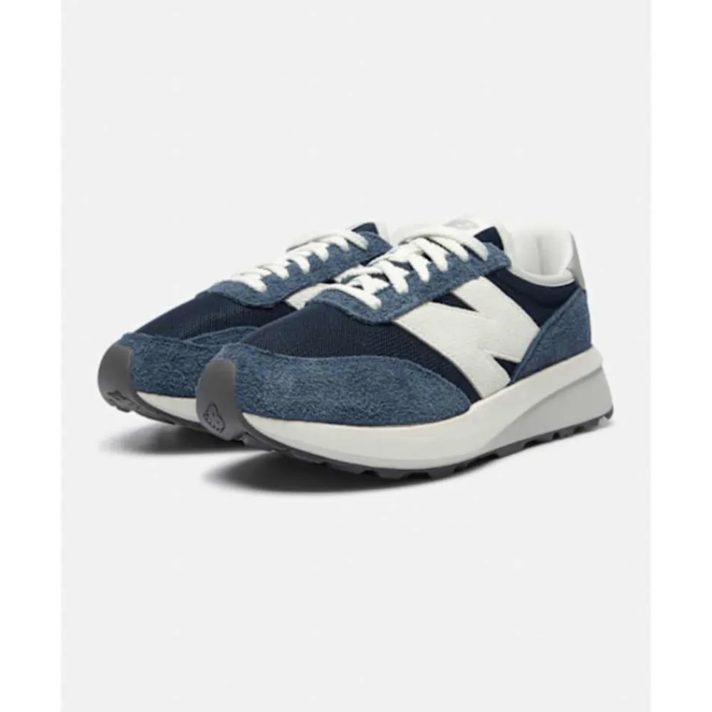 Online New Balance Mens 370 Trainers Navy