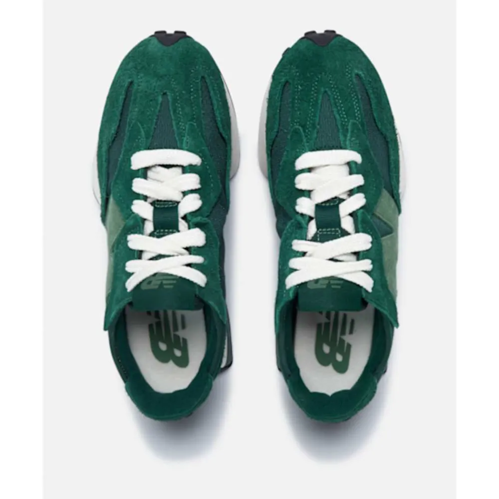Hot New Balance Mens 327 Trainers Green