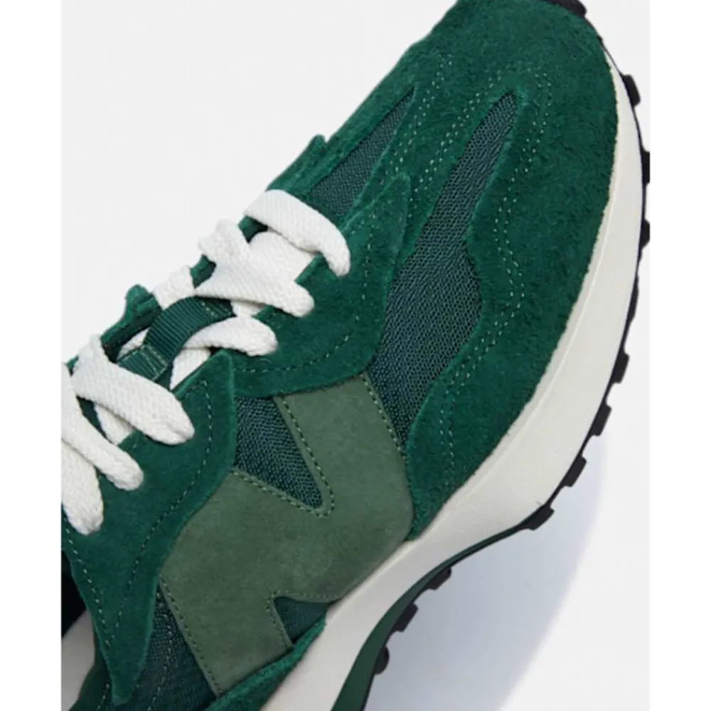 Hot New Balance Mens 327 Trainers Green