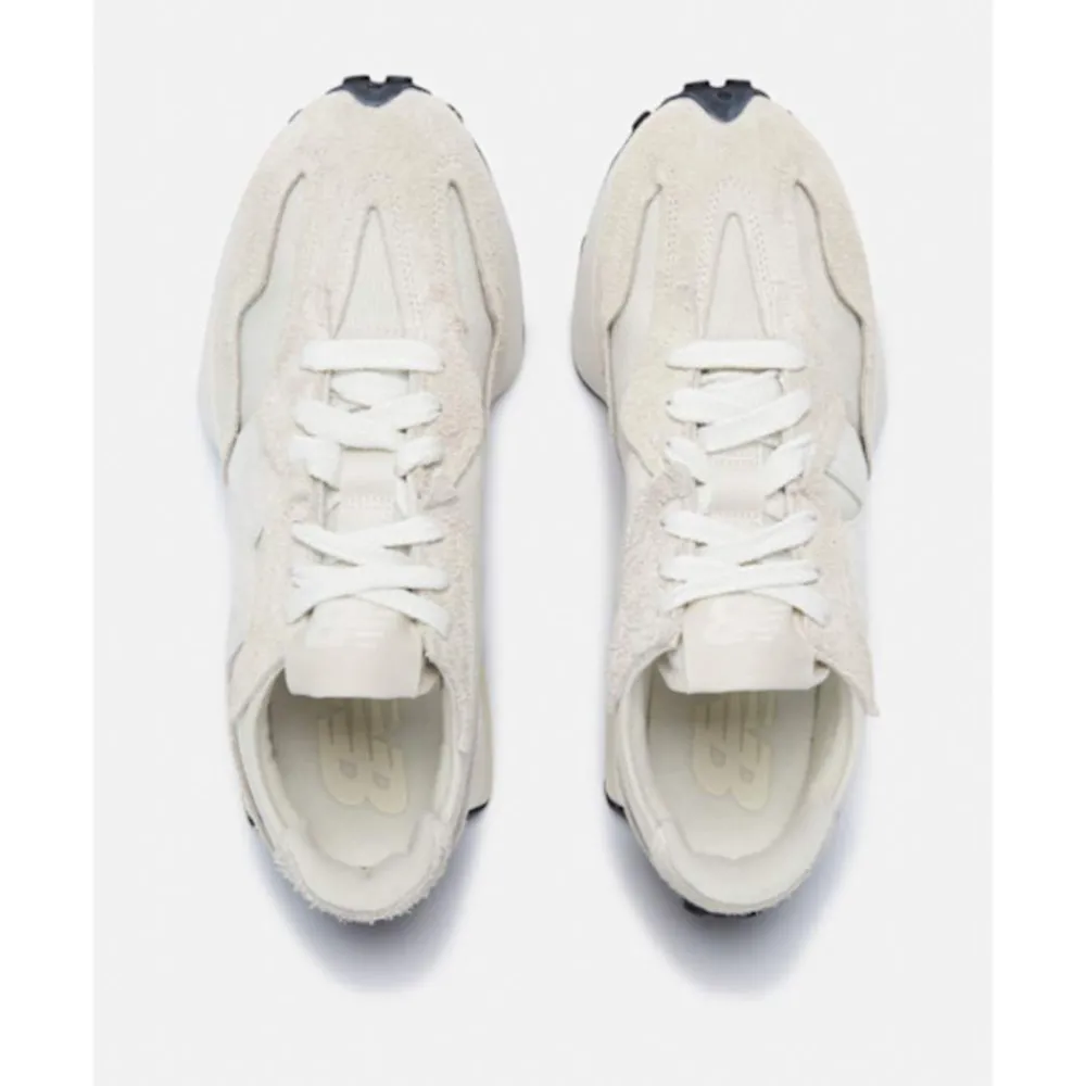 Online New Balance Mens 327 Trainers Cream