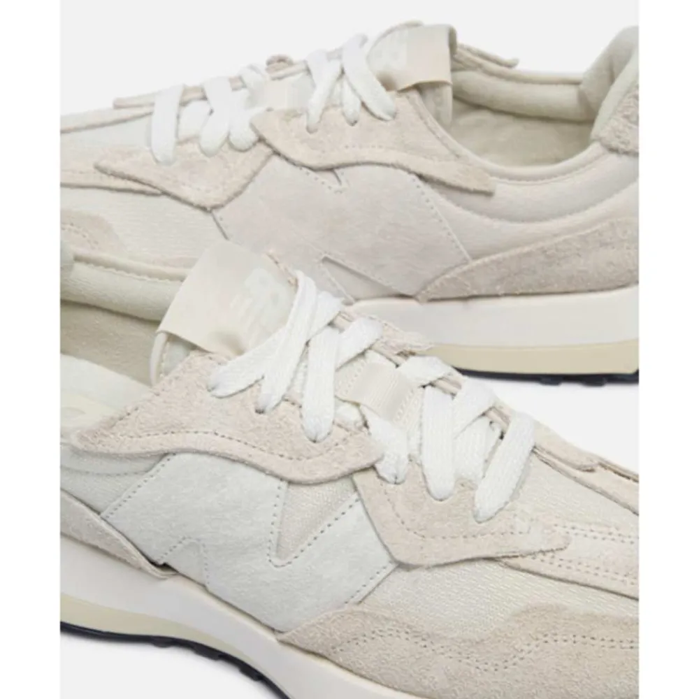 Online New Balance Mens 327 Trainers Cream