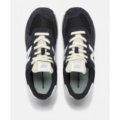 Outlet New Balance Mens 574 Trainers Navy