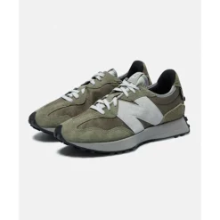 Online New Balance Mens 327 Trainers Green