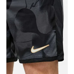 Outlet Nike Mens Academy Graphic Shorts Grey