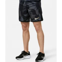 Outlet Nike Mens Academy Graphic Shorts Grey