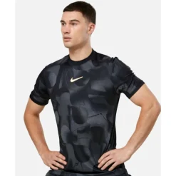 Fashion Nike Mens Academy Graphic T-Shirt Grey