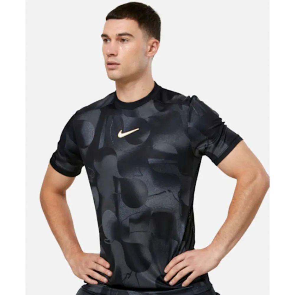 Fashion Nike Mens Academy Graphic T-Shirt Grey