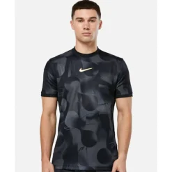Fashion Nike Mens Academy Graphic T-Shirt Grey