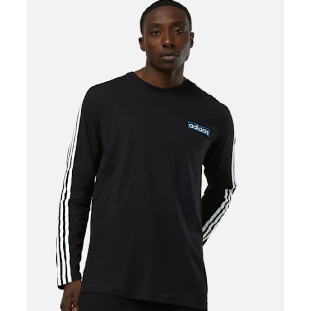 Best adidas Originals Mens Adibreak Long Sleeved T-shirt Black