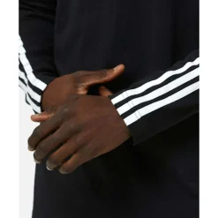 Best adidas Originals Mens Adibreak Long Sleeved T-shirt Black