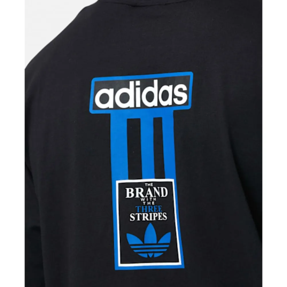 Best adidas Originals Mens Adibreak Long Sleeved T-shirt Black