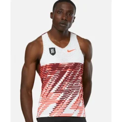 Online Nike Mens Aero Swift Singlet White