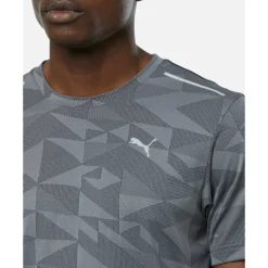 Fashion Puma Mens AOP Speed T-Shirt Black