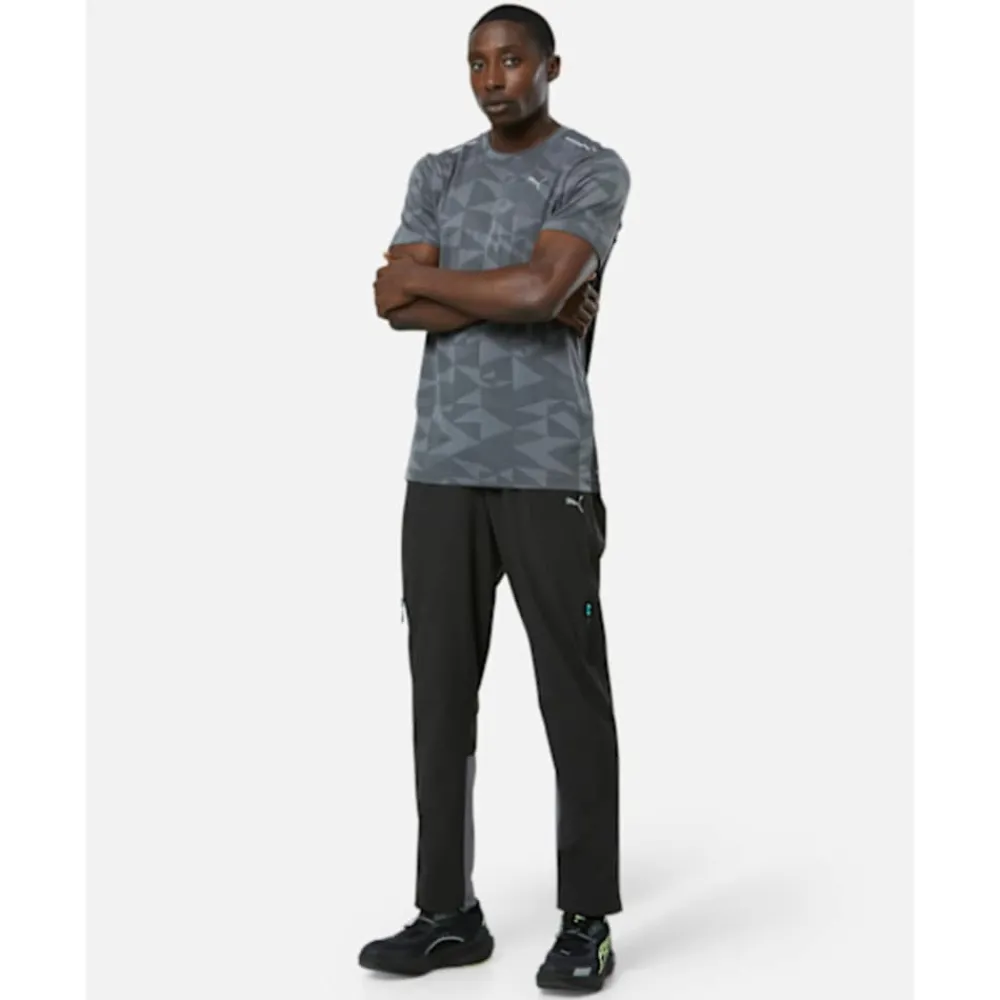 Fashion Puma Mens AOP Speed T-Shirt Black