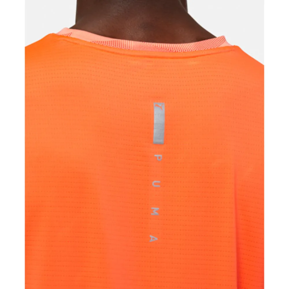 Best Puma Mens AOP Speed T-Shirt Red