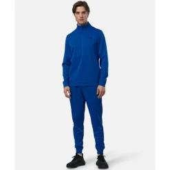 Clearance Under Armour Mens Armour Fleece Half Zip Top Blue
