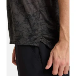 Best New Balance Mens Athletic Printed T-Shirt Black