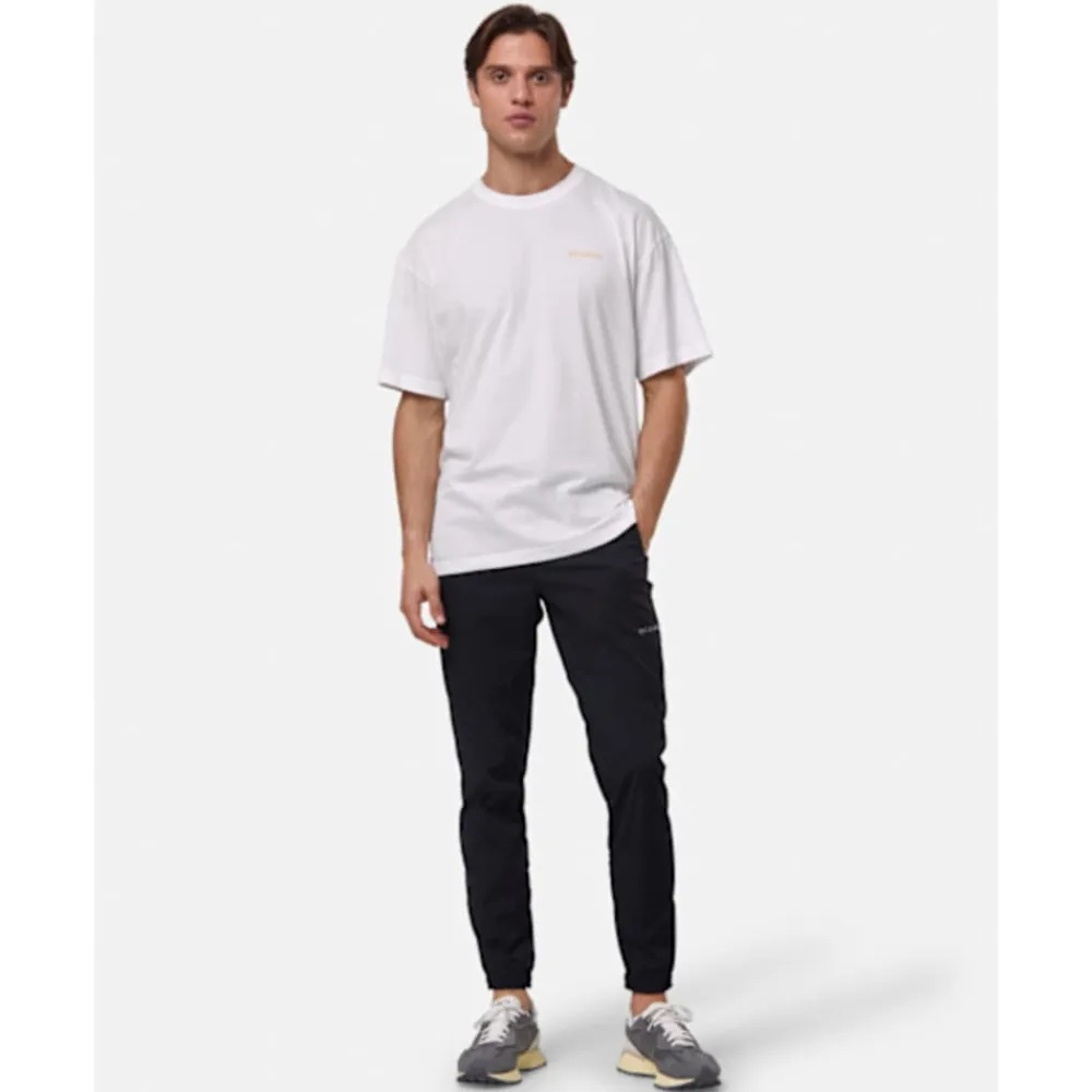 New Columbia Mens Black Butte Graphic T-Shirt White