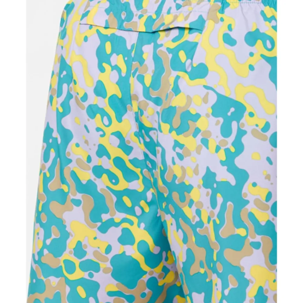 Outlet Nike Mens Challenger 5 Inch Print Woven Shorts Green