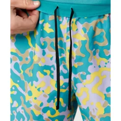 Outlet Nike Mens Challenger 5 Inch Print Woven Shorts Green